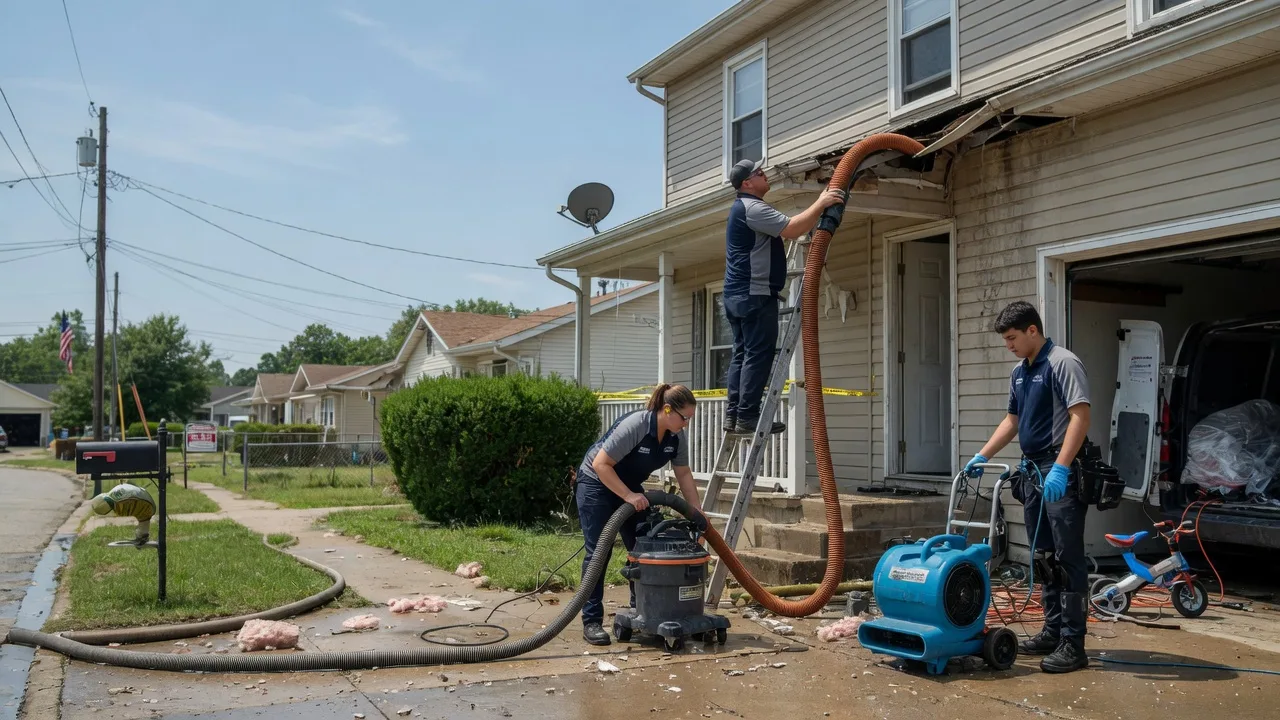 Water Damage Restoration in New Salisbury, IN near me